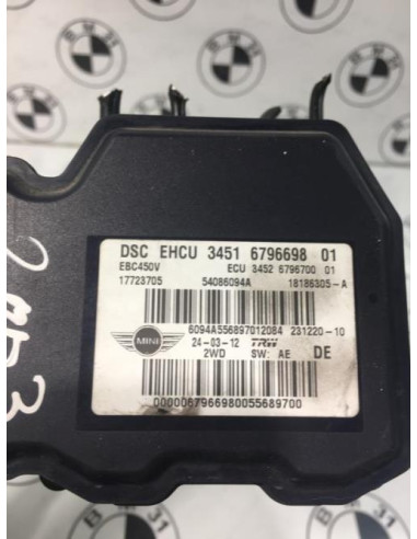 Bloc ABS (freins anti-blocage) MINI MINI 2 R56 PHASE 2 Diesel