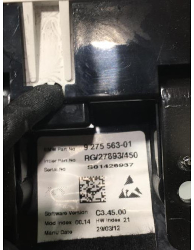 Compte tours MINI MINI 2 R56 PHASE 2 Diesel