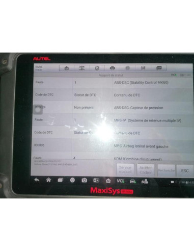 Vase de lave glace BMW SERIE 3 E46 COMPACT PHASE 2 Diesel