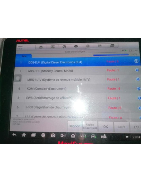 Vase de lave glace BMW SERIE 3 E46 COMPACT PHASE 2 Diesel