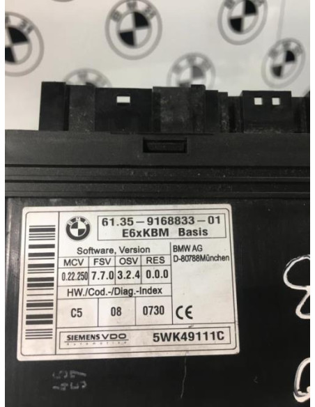 Calculateur BMW SERIE 5 E60 PHASE 2 Diesel