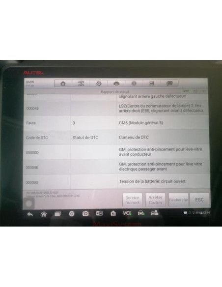 Soufflet de levier de vitesse BMW Z4 E86 COUPE Essence