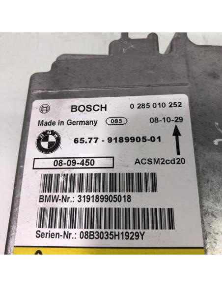 Boitier air bag BMW X6 E71 PHASE 1 Diesel