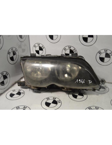 Optique avant principal droit (feux)(phare) BMW SERIE 3 E46 PHASE 2 Essence