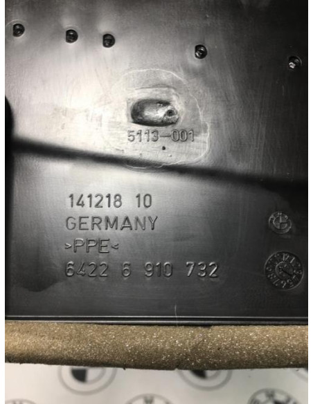 Aerateur tableau de bord avant droit BMW SERIE 5 E60 PHASE 2 Diesel