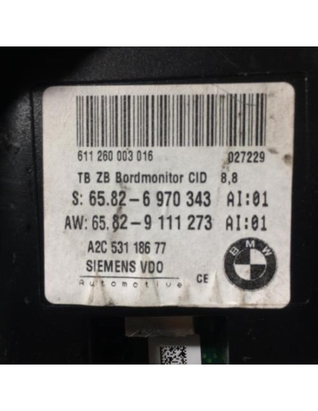 Ecran GPS BMW SERIE 5 E61 TOURING PHASE 1 BREAK Diesel