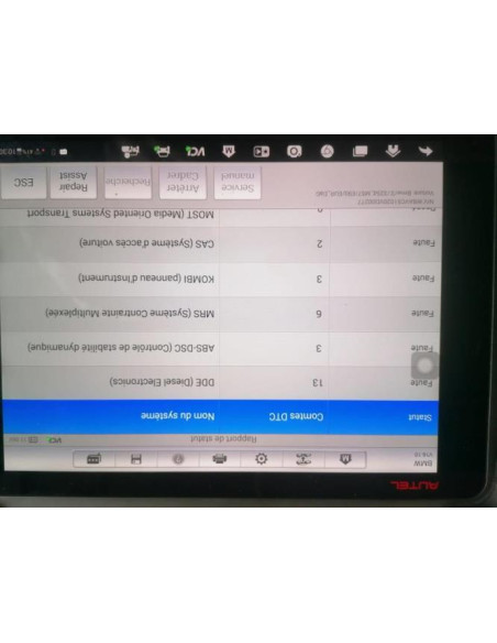 Ecran GPS BMW SERIE 3 E90 PHASE 1 Diesel