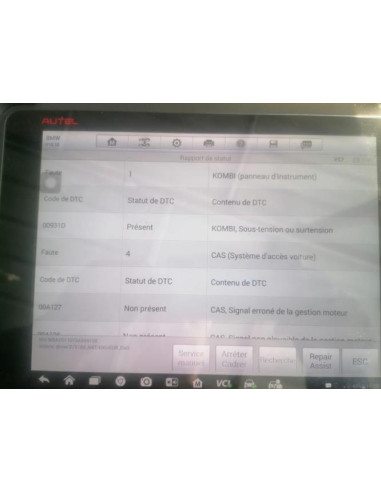 Aerateur tableau de bord avant droit BMW SERIE 3 E90 PHASE 1 Diesel