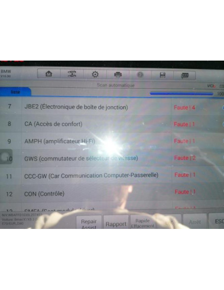 Bouton/Interrupteur BMW X5 E70 PHASE 1 Diesel