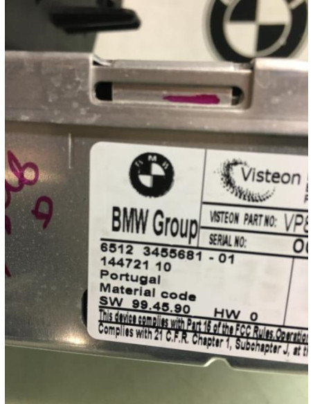 Autoradio d'origine MINI MINI 2 R56 PHASE 1 Diesel