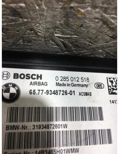 Boitier air bag BMW SERIE 1 F20 PHASE 1 Diesel