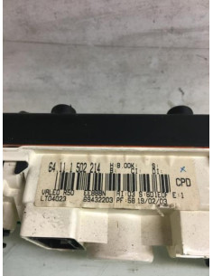 Commande chauffage MINI MINI 1 R50/R53 PHASE 1 Essence 2