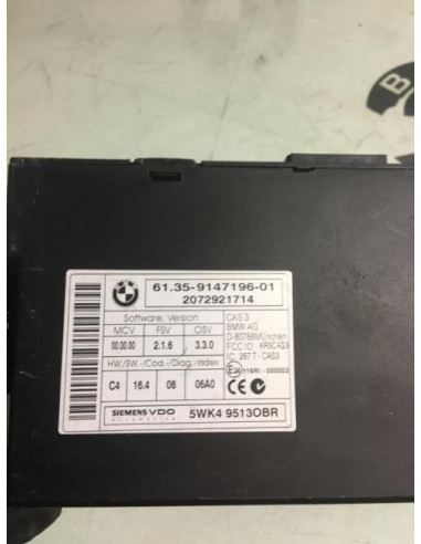 Calculateur BMW SERIE 1 E87 PHASE 2 Diesel