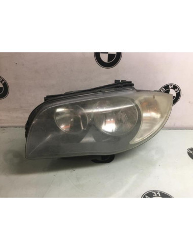 Optique avant principal gauche (feux)(phare) BMW SERIE 1 E87 PHASE 1 Diesel