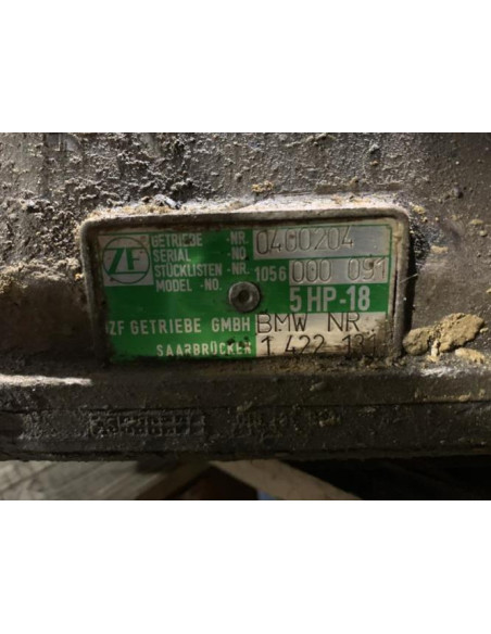 Boite de vitesses BMW SERIE 5 E39 PHASE 1 Diesel