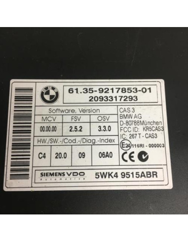 Calculateur BMW SERIE 1 E81 Diesel