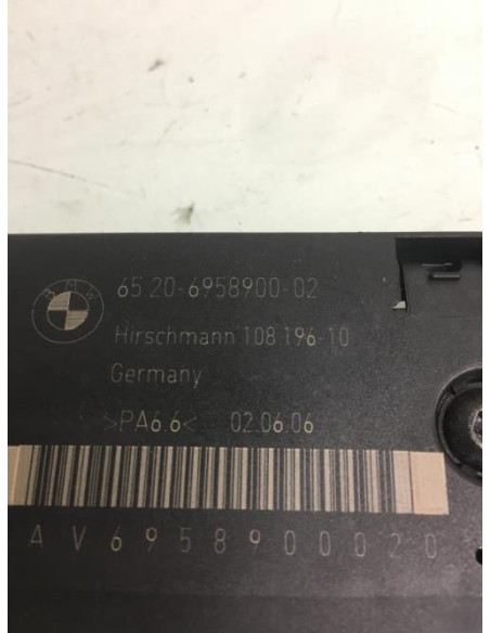 Antenne BMW SERIE 1 E87 PHASE 1 Diesel