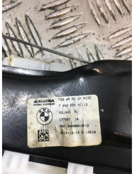 Leve vitre electrique arriere gauche BMW SERIE 1 F20 PHASE 1 Diesel