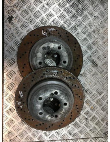 Paire de disques arriere (freinage) BMW SERIE 3 E46 CABRIO Essence