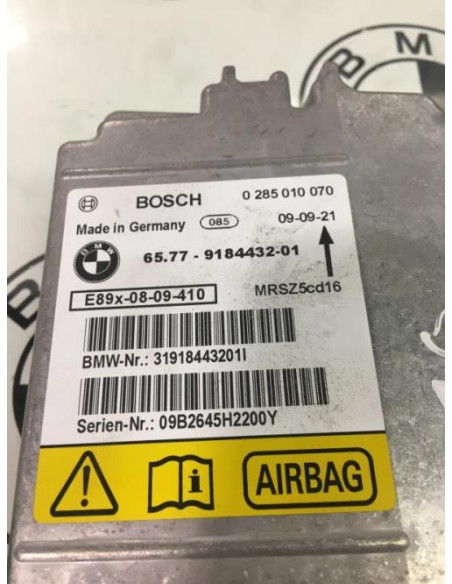 Boitier air bag BMW X1 E84 PHASE 1 Diesel