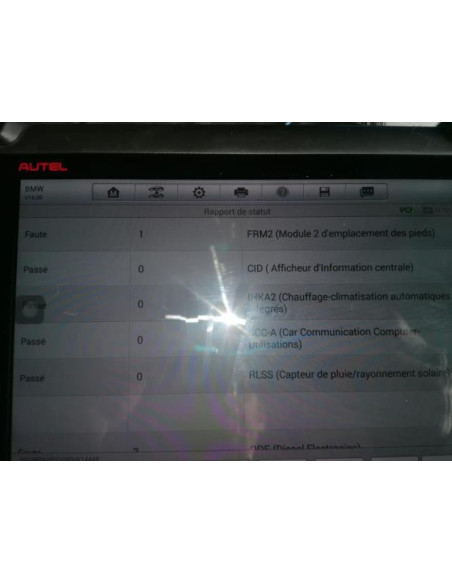 Ecran GPS BMW X1 E84 PHASE 1 Diesel