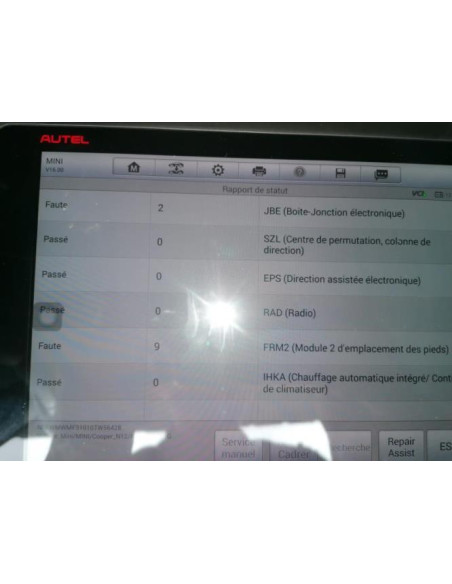 Mecanisme de leve vitre electrique avant droit MINI MINI 2 R56 PHASE 1 Essence