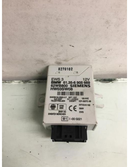 Calculateur BMW SERIE 3 E46 COMPACT PHASE 1 Essence