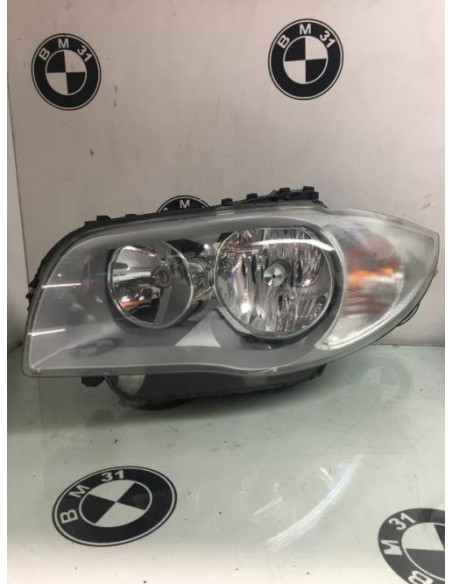 Optique avant principal gauche (feux)(phare) BMW SERIE 1 E87 PHASE 1 Essence