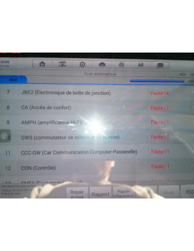 Boitier air bag BMW X5 E70 PHASE 1 Diesel