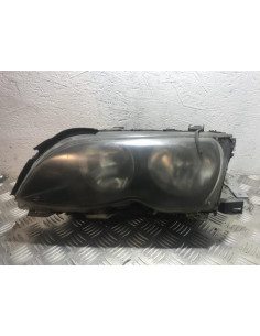 Optique avant principal gauche (feux)(phare) BMW SERIE 3 E46 PHASE 2  2