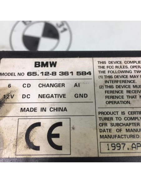 Chargeur CD BMW SERIE 5 E39 TOURING PHASE 1 BREAK Diesel