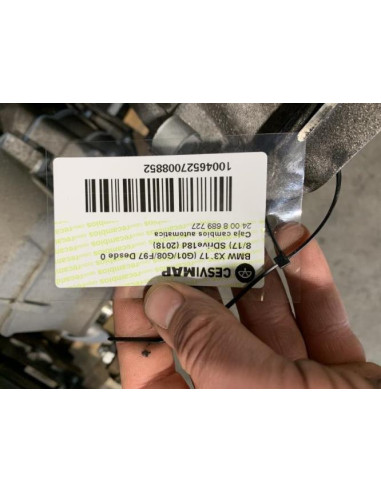 Boite de vitesses BMW X3 G01 