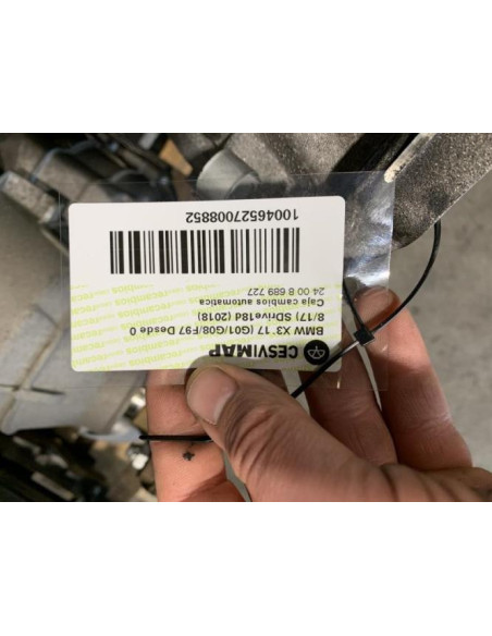 Boite de vitesses BMW X3 G01 