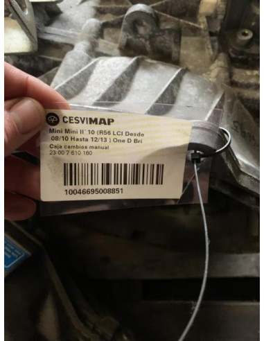 Boite de vitesses MINI MINI 2 R56 PHASE 2 