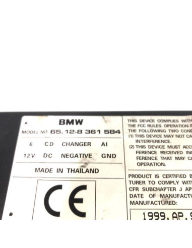 Chargeur CD BMW X5 E53 Essence