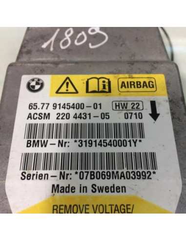 Boitier air bag BMW SERIE 6 E63 COUPE PHASE 1 Essence