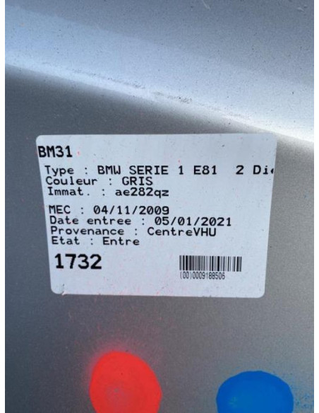 Compteur BMW SERIE 1 E81 Diesel