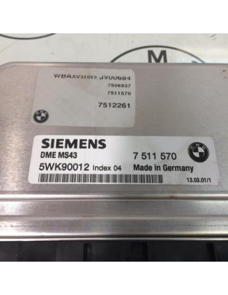 Kit de demarrage BMW SERIE 3 E46 PHASE 1 Essence