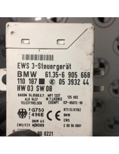 Kit de demarrage BMW SERIE 3 E46 PHASE 1 Essence