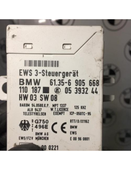 Kit de demarrage BMW SERIE 3 E46 PHASE 1 Essence