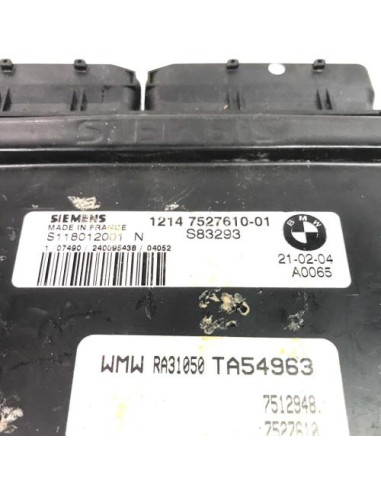 Calculateur moteur MINI MINI 1 R50/R53 PHASE 1 Essence