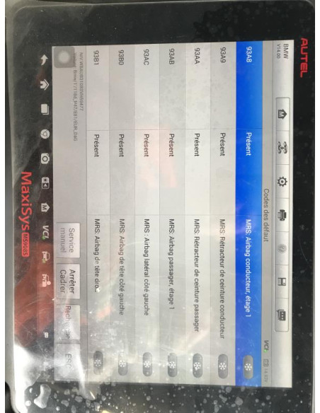 Aerateur tableau de bord avant droit BMW SERIE 1 E81 Diesel