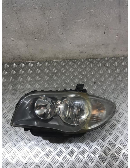 Optique avant principal gauche (feux)(phare) BMW SERIE 1 E87 PHASE 1 