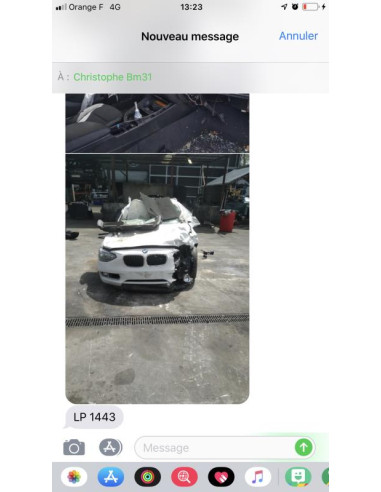 GPS BMW SERIE 1 F21 PHASE 1 Diesel