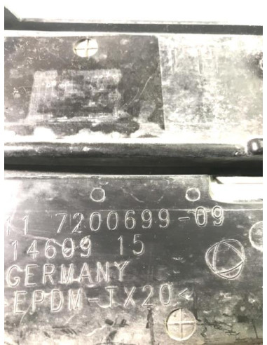 Grille de pare choc BMW SERIE 5 F10 PHASE 1 