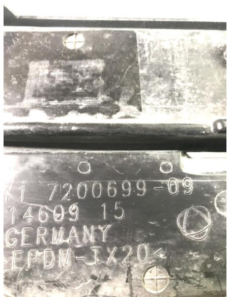 Grille de pare choc BMW SERIE 5 F10 PHASE 1 