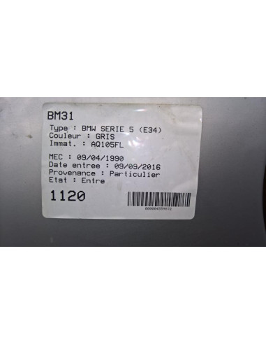 Durite BMW SERIE 5 E34 Diesel