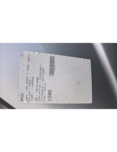 Soufflet de levier de frein a main BMW SERIE 3 E46 COUPE PHASE 2 Diesel