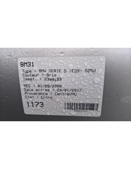 Bouton/Interrupteur BMW SERIE 5 E39 PHASE 2 Diesel