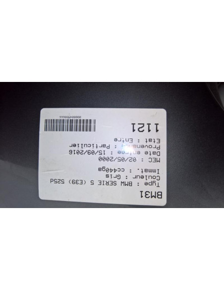 Verin de capot BMW SERIE 5 E39 PHASE 2 Diesel